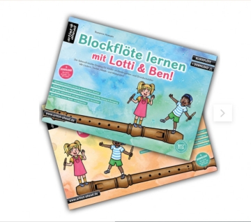 Blockfl�te lernen mit Lotti & Ben