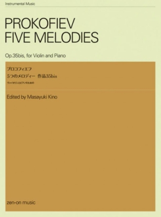 Five Melodies Op. 35bis