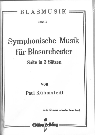 Symphonische Musik f�r Blasorchester