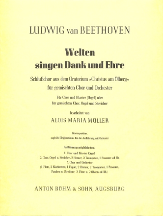 Welten singen Dank