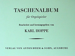 Taschenalbum f�r Orgelspieler