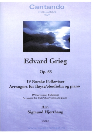 19 norsk folkeviser op 66