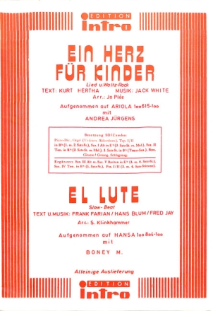 Ein Herz f�r Kinder + El lute