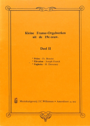 Kleine Franse Orgelwerken 2 uit de 19 eeuw