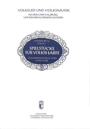 Spielst�cke f�r Volksharfe 2 - Sonderheft 8