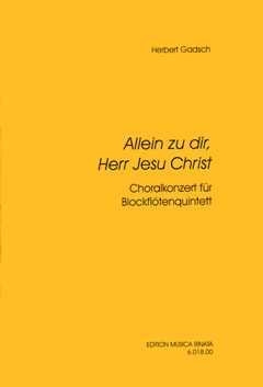 Choralkonzert f�r Blockfl�tenquintett �ber