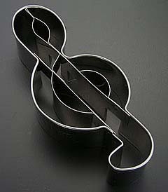 Keksausstecher Violinschl�ssel