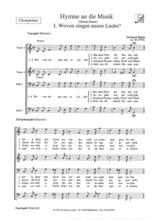 Hymne an die Musik op 68