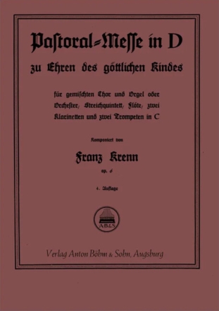 Pastoral-Messe in D Op. 6