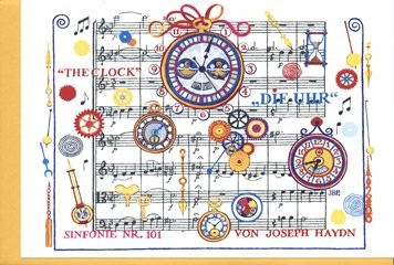 Doppelkarte Sinfonie 101 (Haydn)