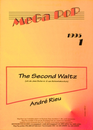 Second Waltz (Walzer 2) aus Suite 2 f�r Jazz Orchester