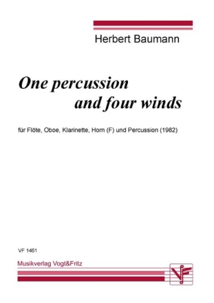 One percussion and four winds