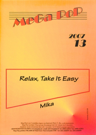 Relax take it easy 2007/13
