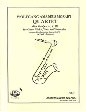 Oboenquartett F-Dur KV 370