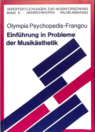 Einf�hrung in Probleme der Musik�sthetik