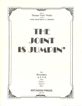 The joint is jumpin'