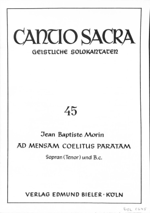 Ad mensam coelitus paratam 45