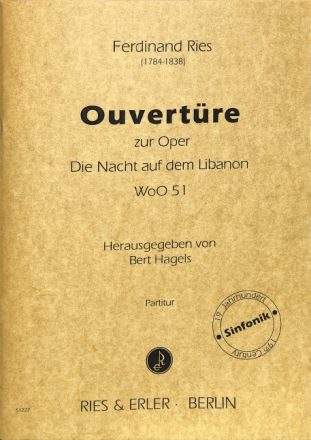 Die Nacht auf dem Libanon - Ouvert�re WOO 51