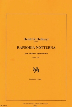 Rapsodia notturna op. 108 op. 108