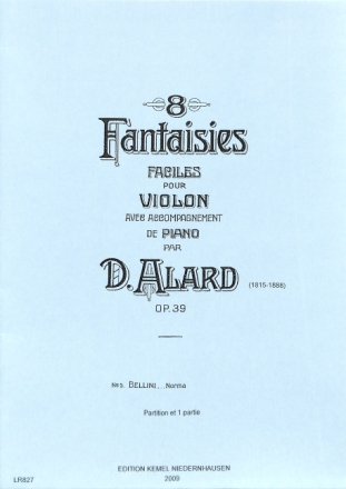 8 Fantaisies faciles op 39/5 Norma von Bellini
