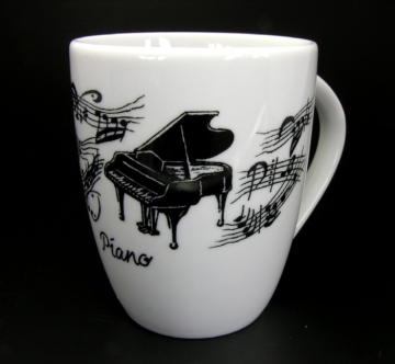 Henkelbecher Klavier (Fl�gel)