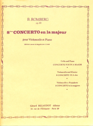 Konzert 8 A-Dur op 48