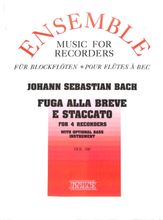 Fuga allabreve e staccato BWV 550