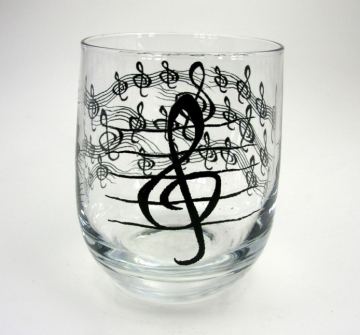 Glas Violinschl�ssel