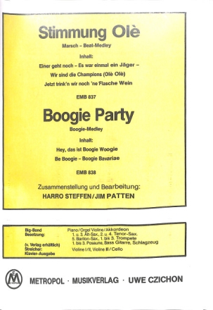 Stimmung Ole + Boogie Party