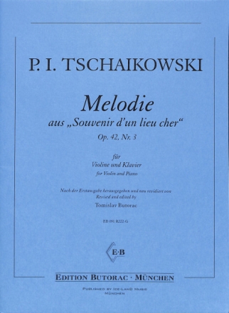 Melodie (Souvenir d'un lieu cher op 42/3)