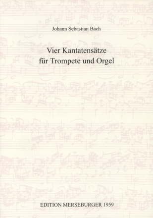 Vier Kantatens�tze