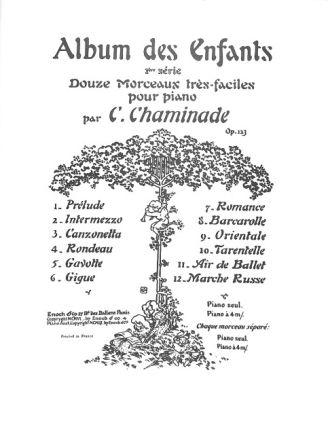Album des Enfants Recueil Op.123
