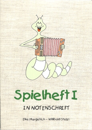 Spielheft in Notenschrift 1