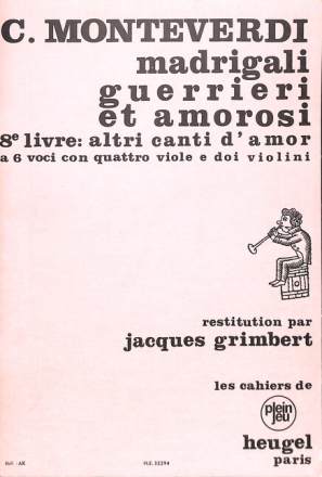 Madrigali guerrieri et amorosi 8