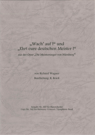 Wach' auf + ehrt eure deutschen Meister