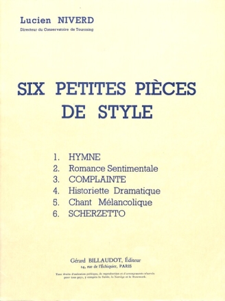 6 Petites pieces de style