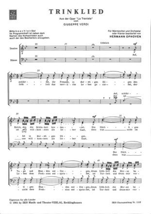 Trinklied (La traviata)
