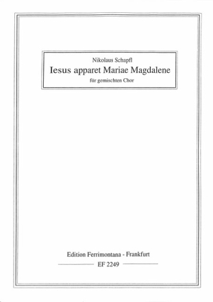 Jesus apparet Mariae Magdalene