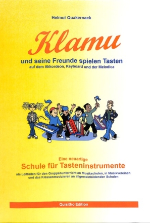 Klamu und seine Freunde spielen Tasten
