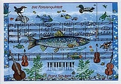 Doppelkarte Forellenquintett (Schubert)