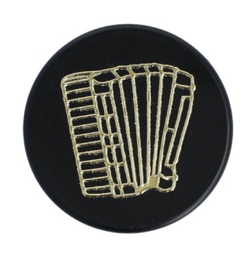 Magnet Akkordeon - gold