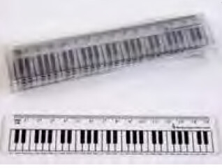Lineal Tastatur 15 cm