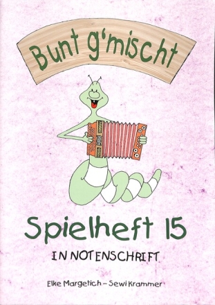 Spielheft in Notenschrift 15