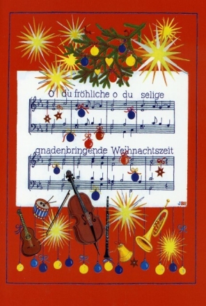 Doppelkarte Oh du fr�hliche