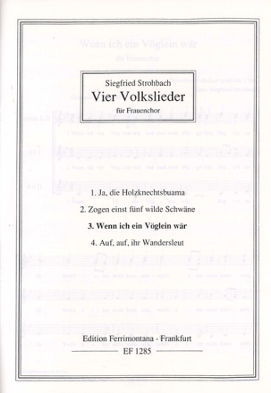 Wenn ich ein V�glein w�r