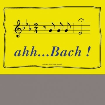 Postkarte - Ahh Bach