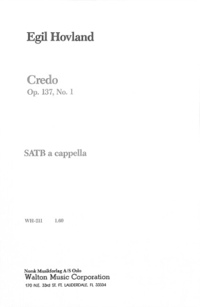 Credo op 137/1