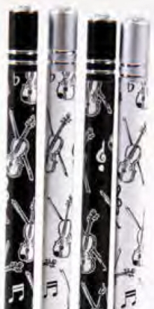 Bleistift Violine