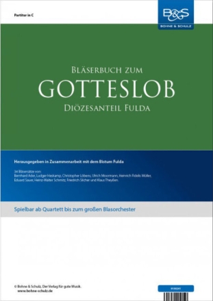 Bl�serbuch zum Gotteslob - Fulda