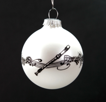 Christbaumkugel Blockfl�te